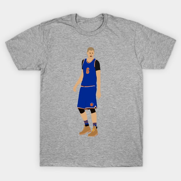 The Kristimbs Porzingis Tee T-Shirt by TheKnicksWall1